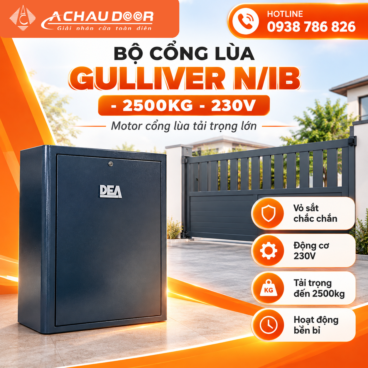 02 Anh gioi thieu GULLIVER NIB 2500kg 230V LOGO CHUAN
