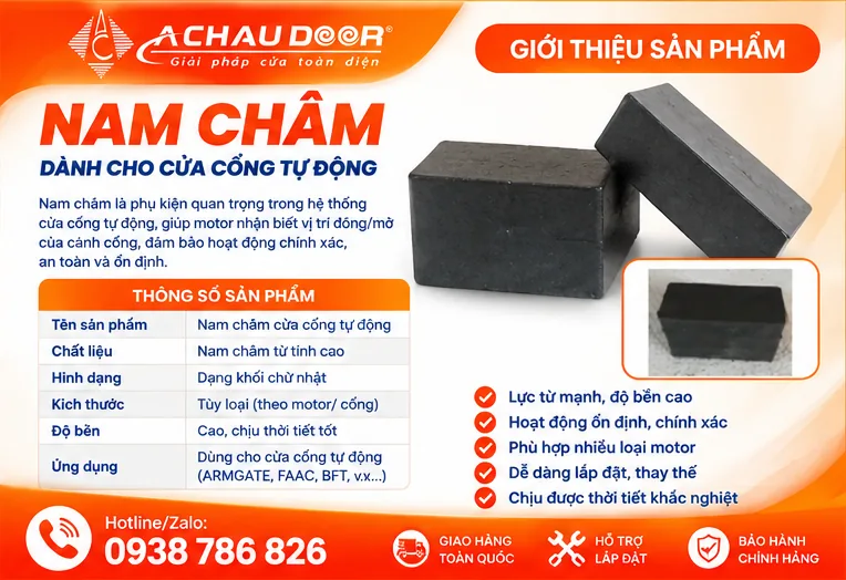 Nam Châm Chữ Nhật Cổng Xếp 2 02 nam cham gioi thieu