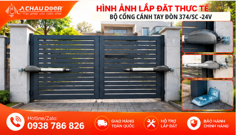 03 BO CONG CANH TAY DON 374SC 24V LAP DAT