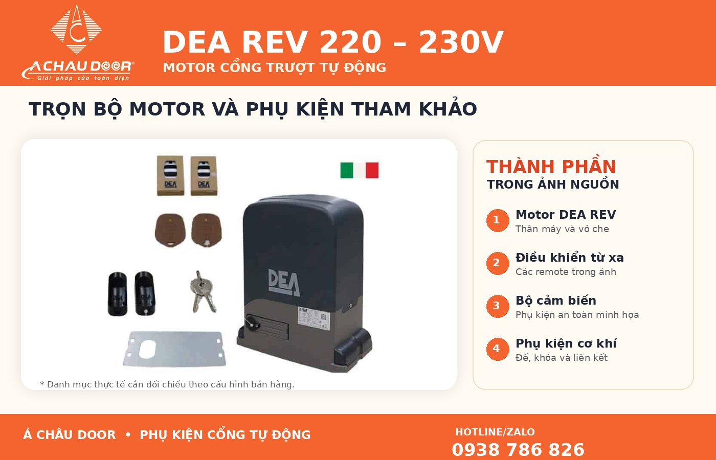 04 DEA REV220 230V TRON BO