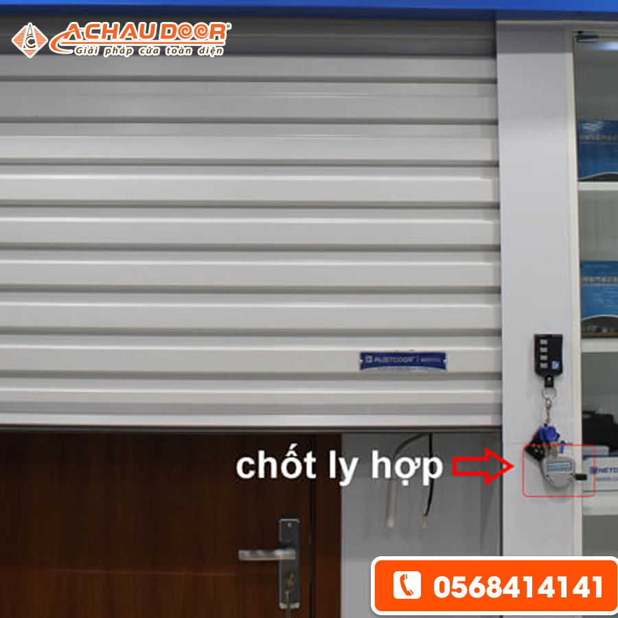 Cách đóng mở cửa cuốn khi mất điện