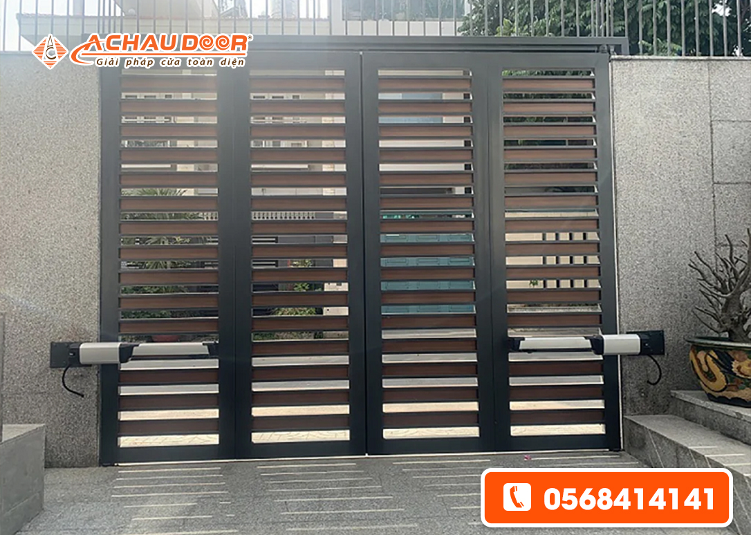 Cổng tự động 4 cánh