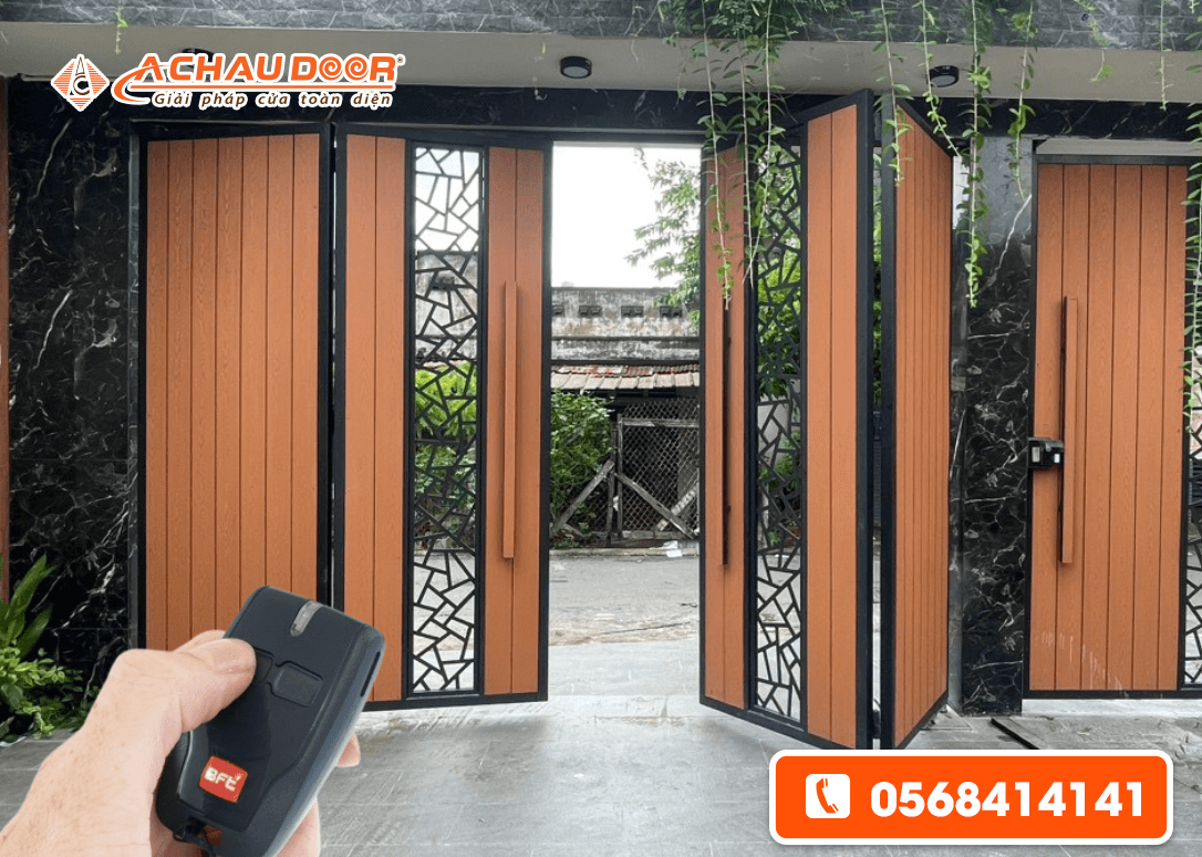 Cổng tự động 4 cánh