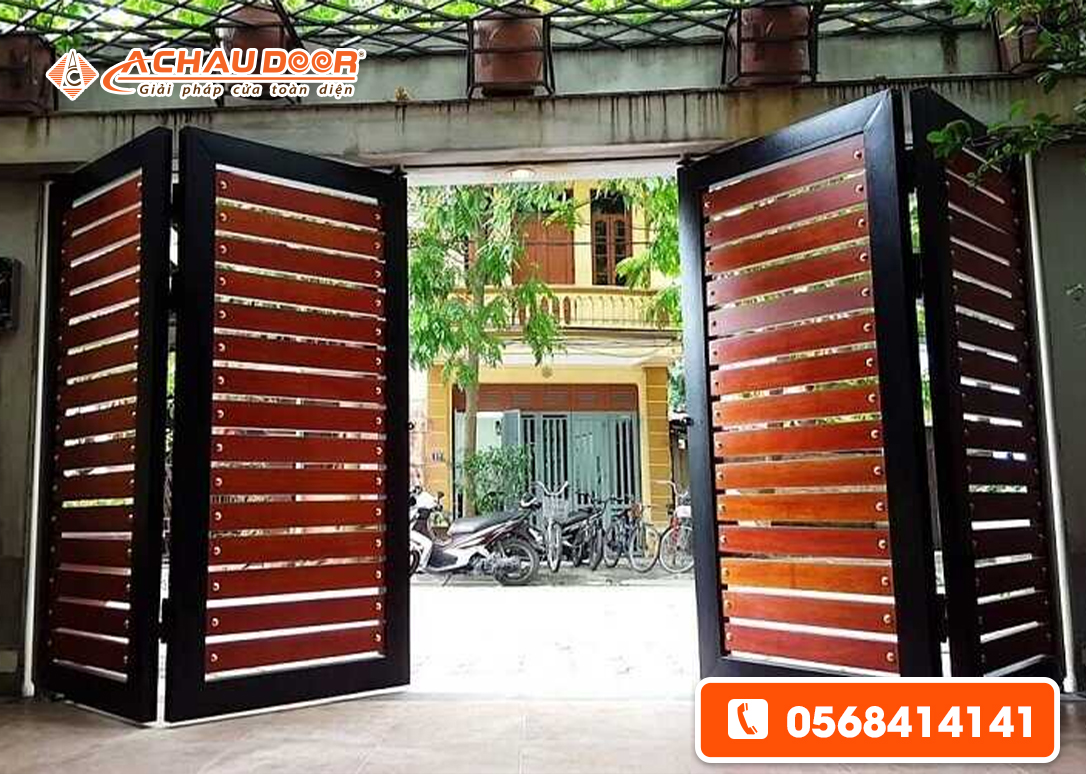 Cổng tự động 4 cánh