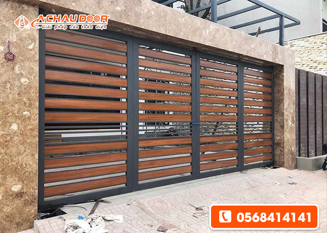 Cổng tự động 4 cánh