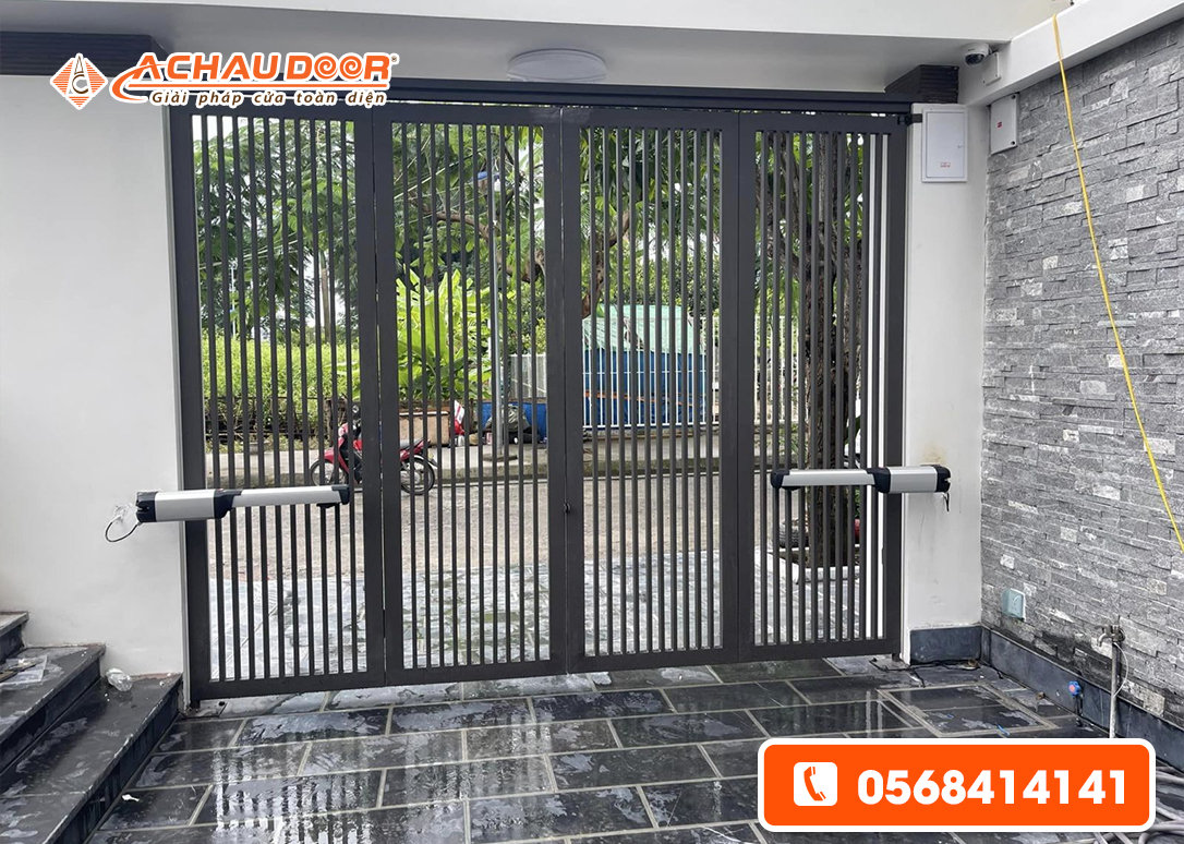 Cổng tự động 4 cánh