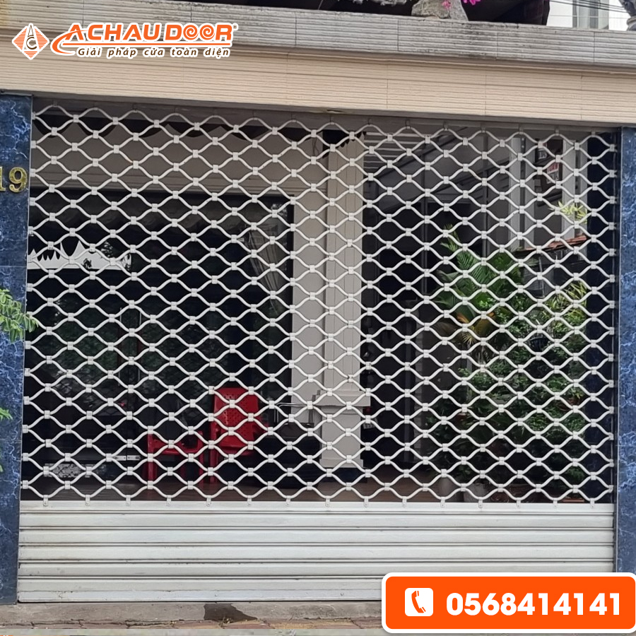 Cửa Cuốn Inox Lưới Mắc Võng 6 Cửa Cuốn Inox Lưới Mắc Võng