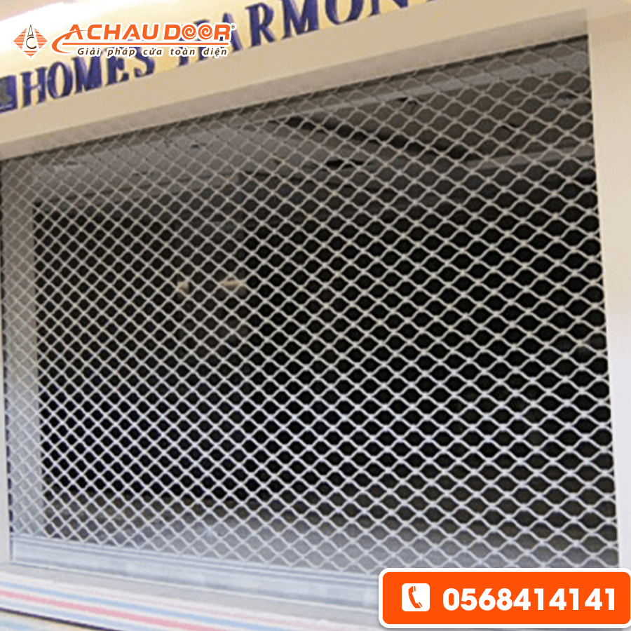 Cửa Cuốn Inox Lưới Mắc Võng 7 Cửa Cuốn Inox Lưới Mắc Võng