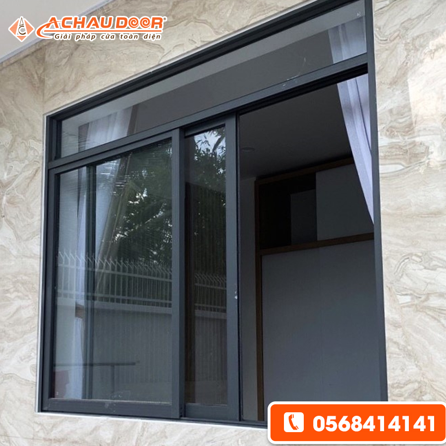 Cửa Sổ Mở Trượt 2 Cánh Nhôm Xingfa