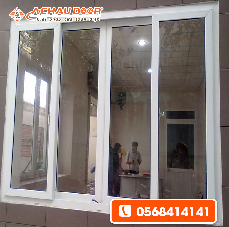 Cửa Sổ Mở Trượt 4 Cánh Nhôm Xingfa