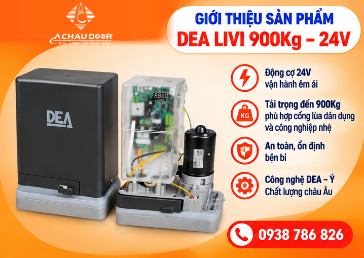 DEA LIVI 900kg 24V 02 Gioi thieu