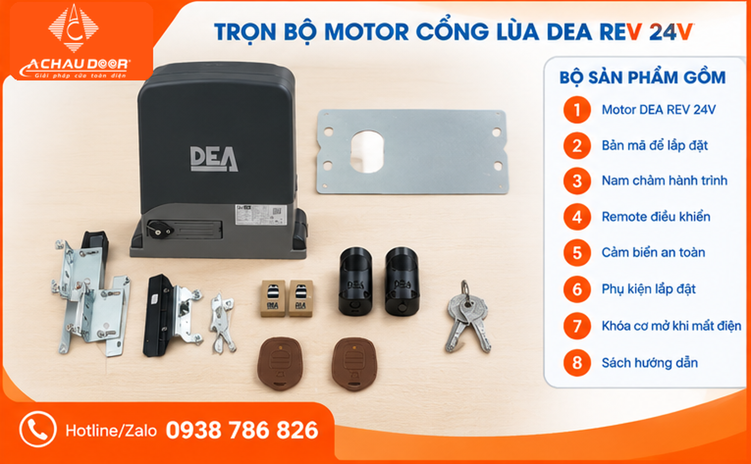 DEA REV24 24V 04 tron bo phu kien