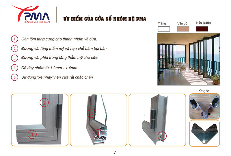 So Sánh Nhôm Xingfa và Nhôm PMA