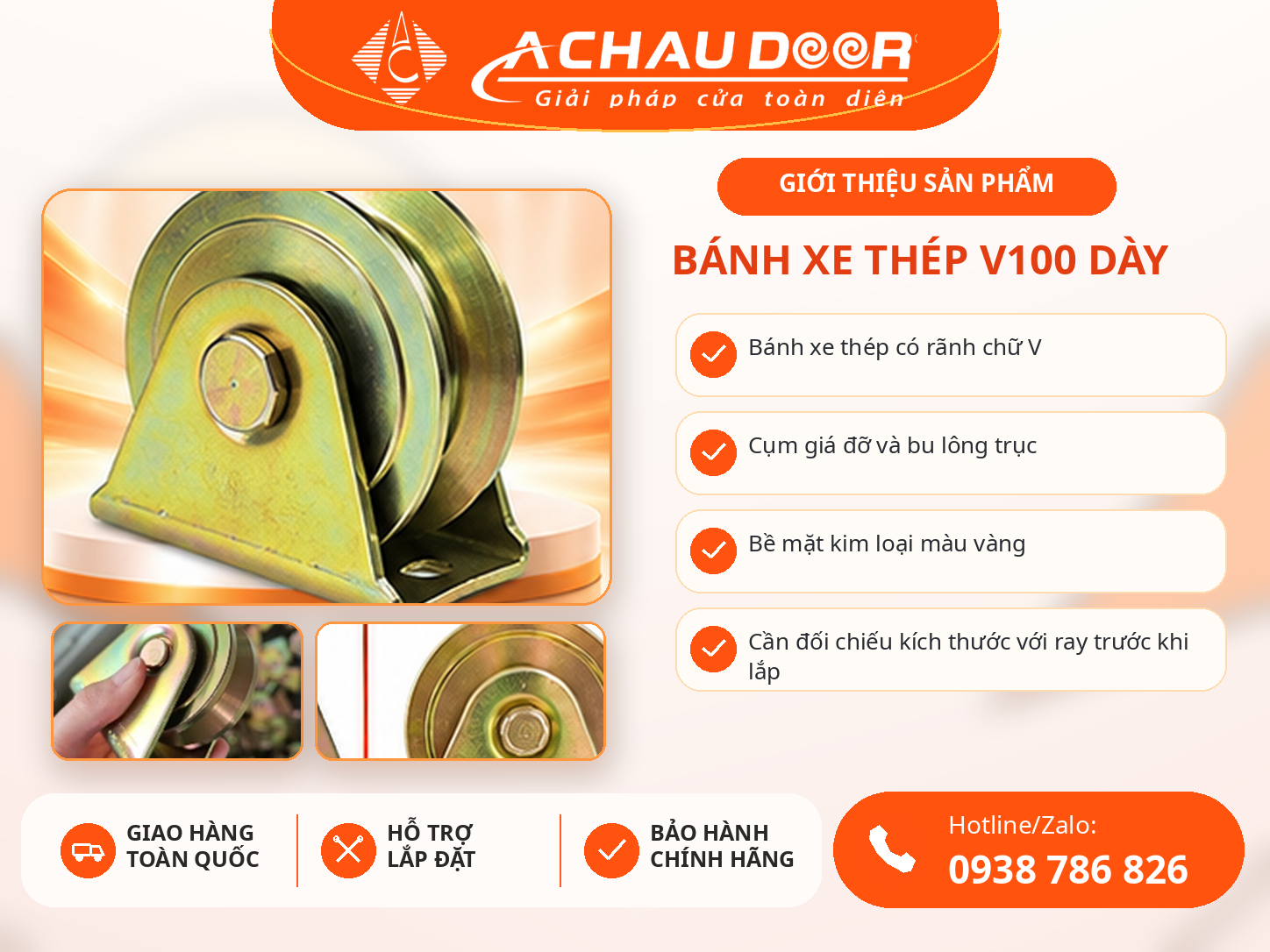 banh xe thep v100 sieu tai 1