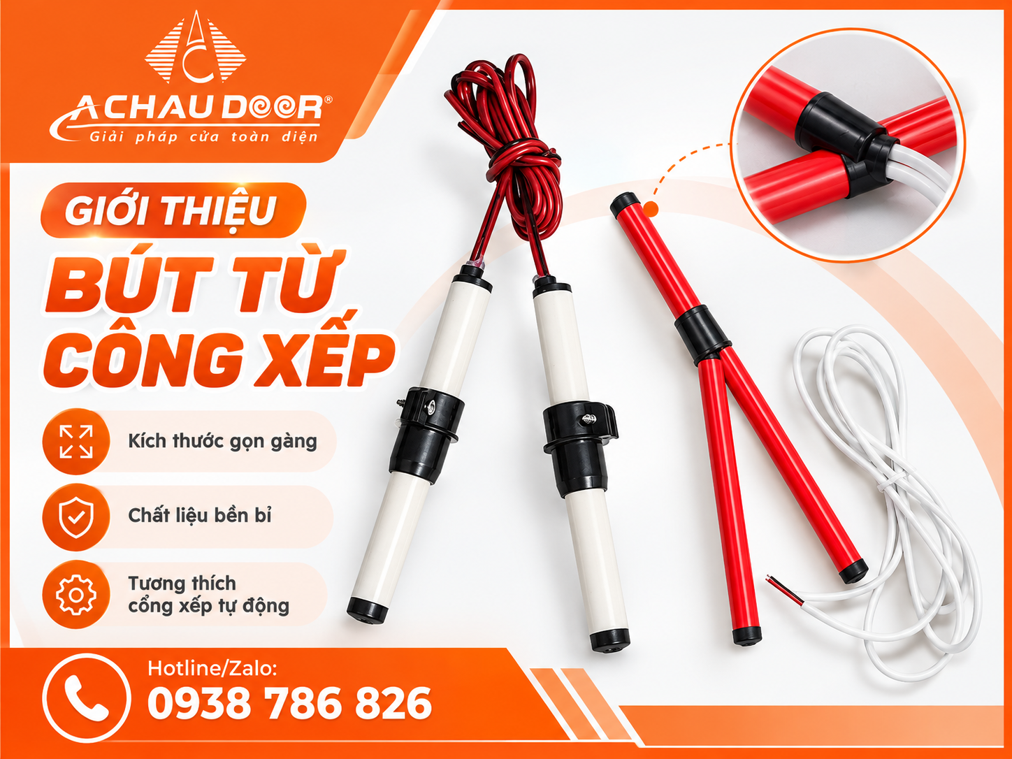 Bút Từ Cổng Xếp 2 but tu cong