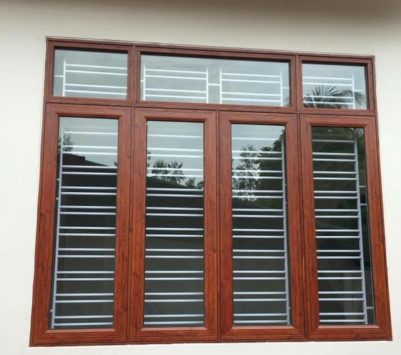 chấn song cửa sổ nhôm kính
