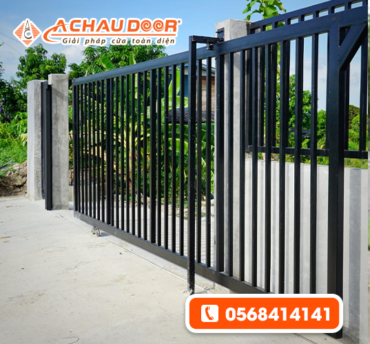 cửa cổng trượt ngang