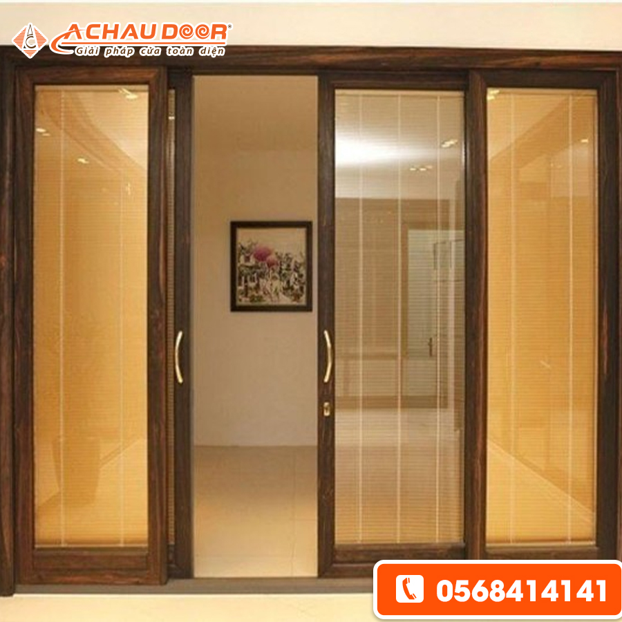 cửa đi mở trượt 4 cánh
