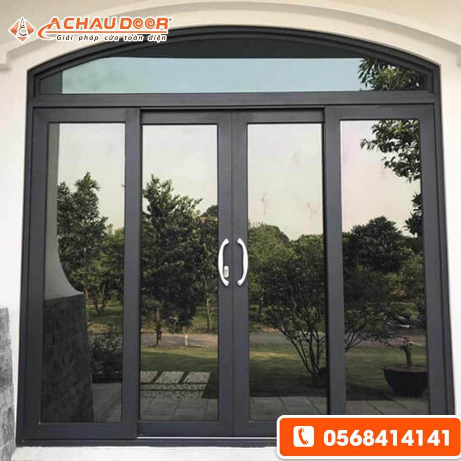 cửa đi mở trượt 4 cánh