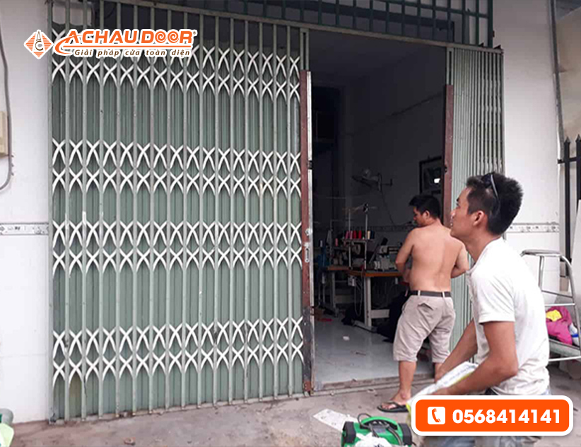 cửa kéo bị kẹt