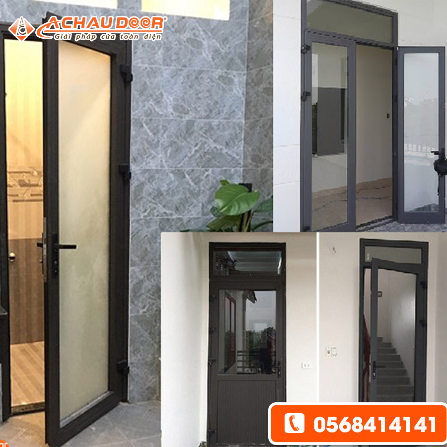 cửa nhôm kính nhà vệ sinh