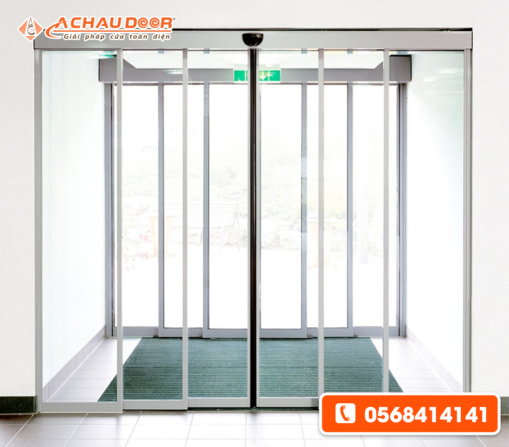 cửa trượt xếp lớp tự động