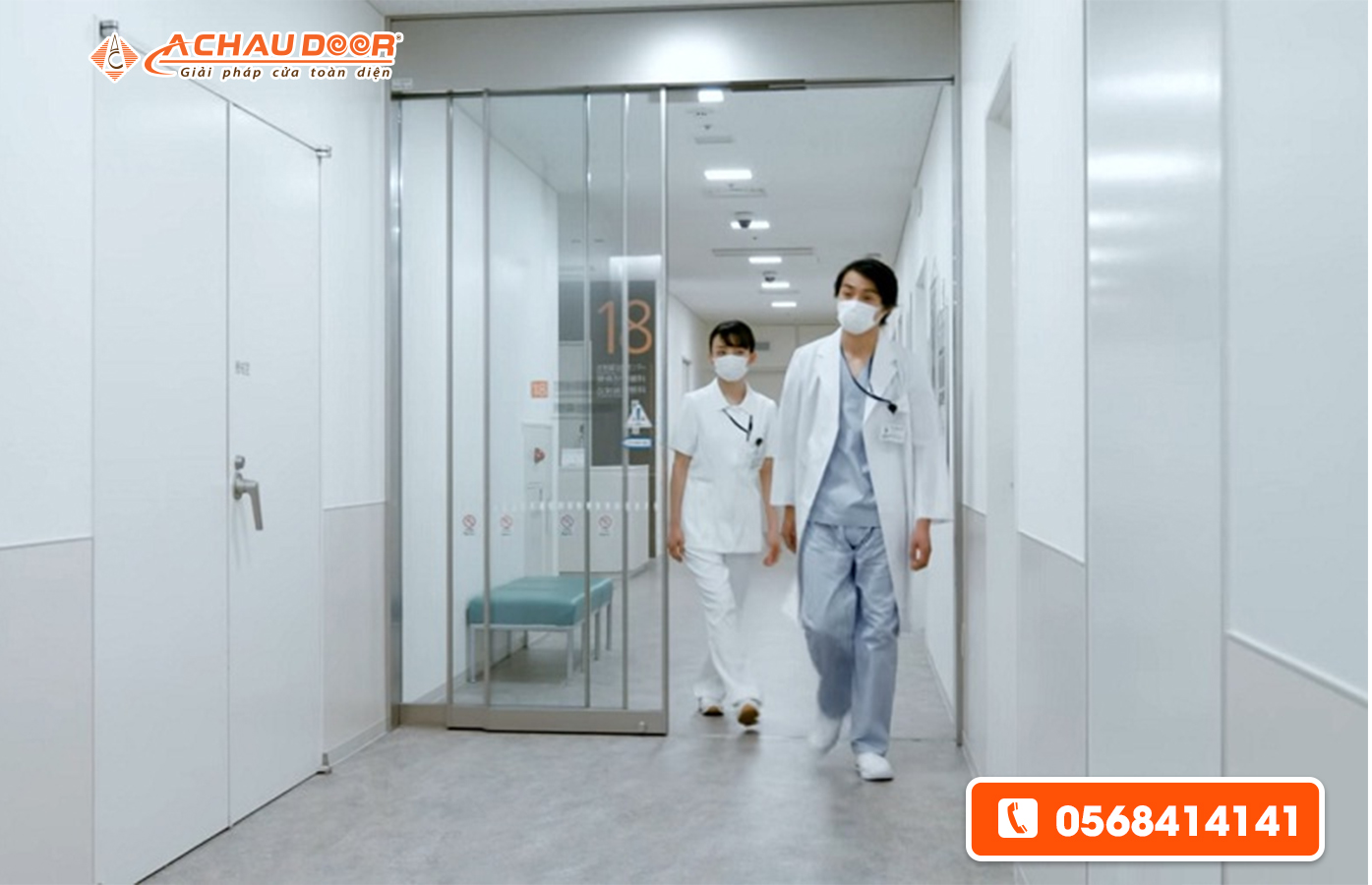 cửa trượt xếp lớp tự động