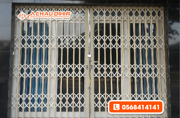 cửa xếp không lá Đài Loan U 7 dem