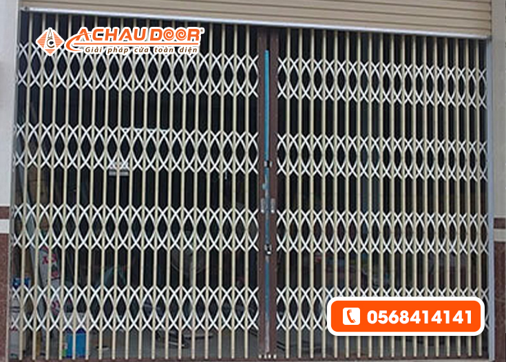 cửa xếp không lá Đài Loan U 7 dem