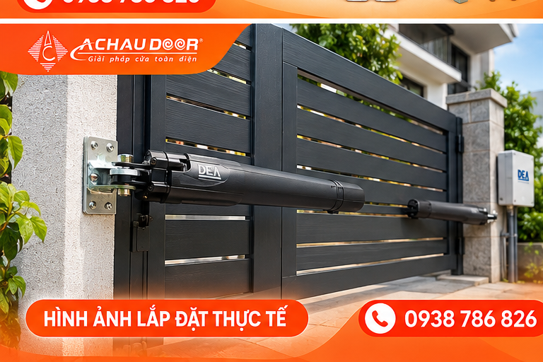 Motor Cổng Tay Đòn DEA STING NET 24V 3 dea sting 24v 2