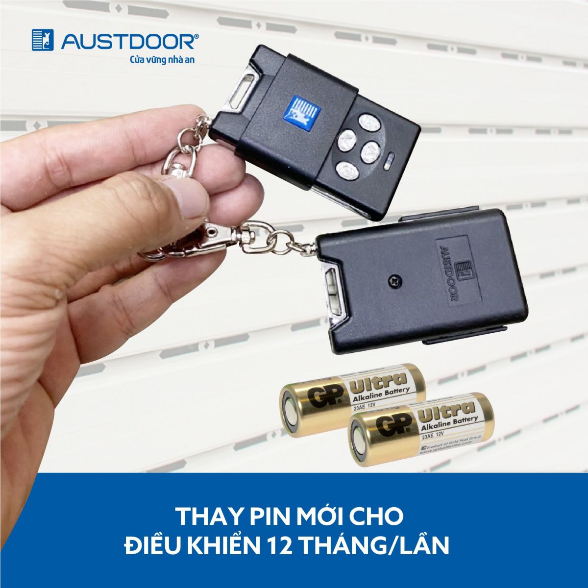 điều khiển cửa cuốn austdoor