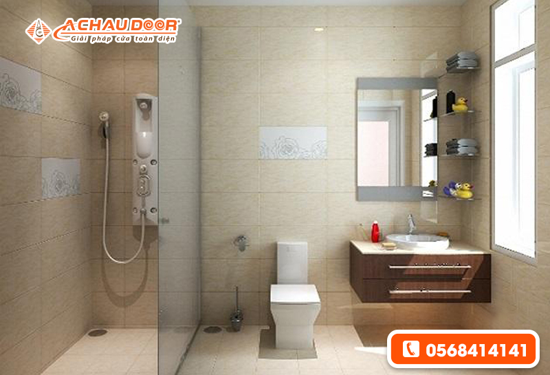 kích thước cửa nhà vệ sinh 