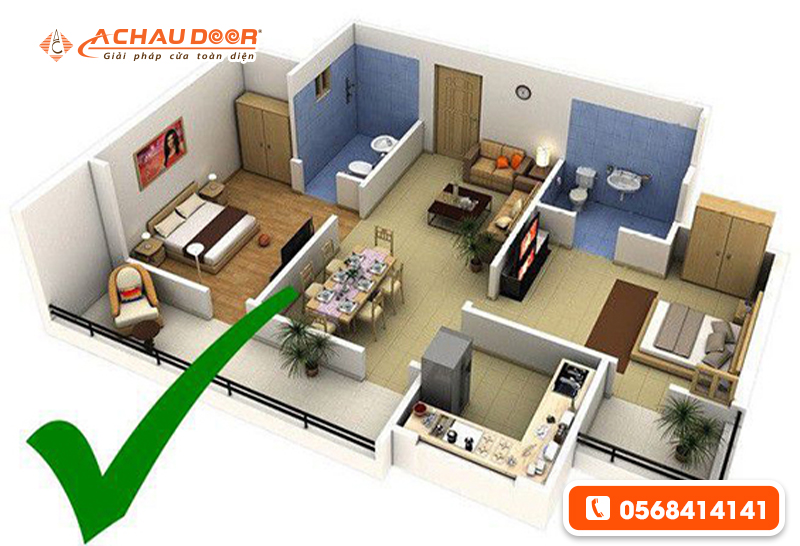 vị trí đặt nhà vệ sinh