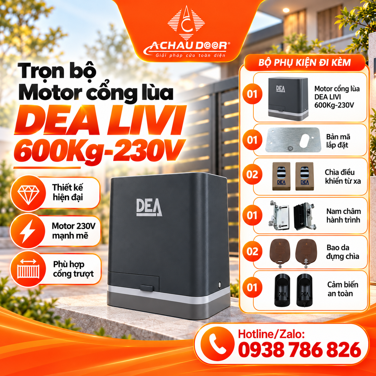 livi 600 230v 3