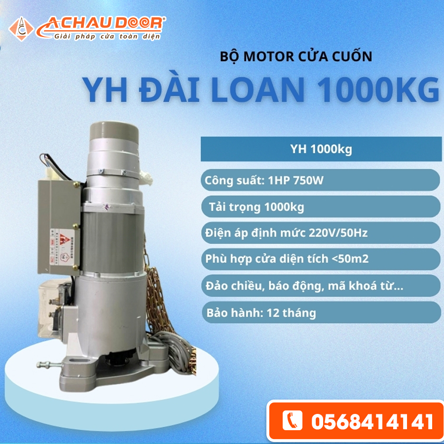 Motor Cửa Cuốn YH LD Đài Loan 1000KG
