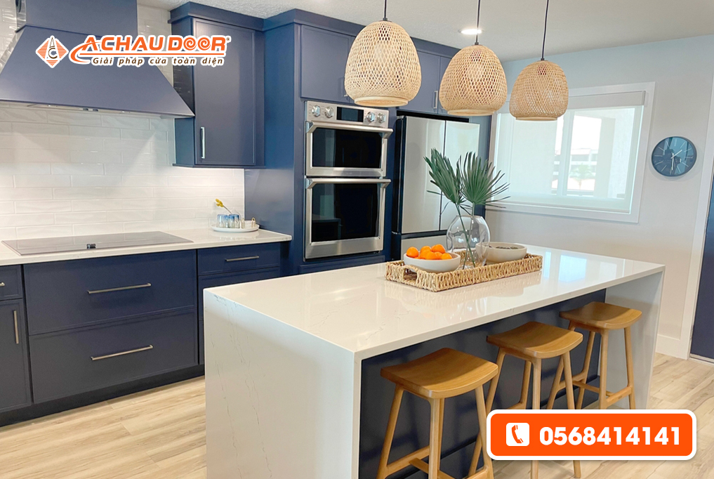 Báo giá các loại tủ bếp nhôm xingfa chất lượng tốt tại TPHCM 2 tủ bếp nhôm xingfa