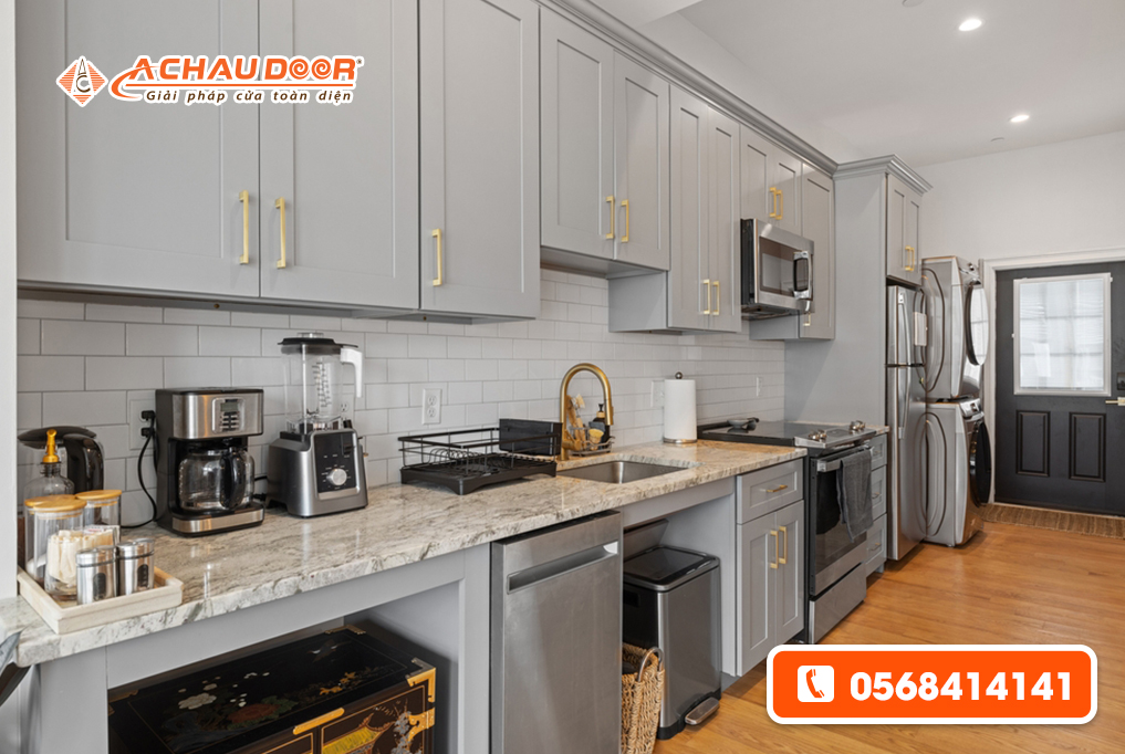 Báo giá các loại tủ bếp nhôm xingfa chất lượng tốt tại TPHCM 3 tủ bếp nhôm xingfa